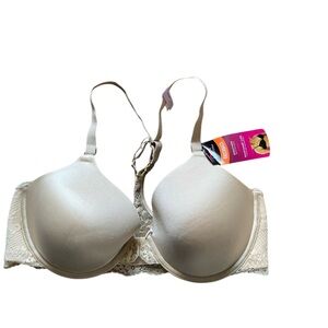 NWT MaidenForm Racerback Front Closure Bra 36D